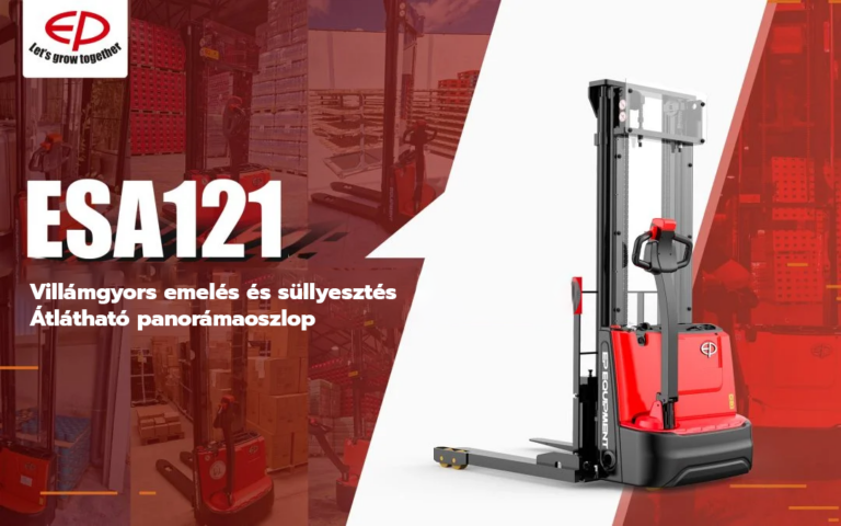 ESA121 gyalogkíséretű targonca