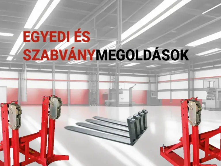 egyedi targonca villa, egyedi targonca adapter, szabvány